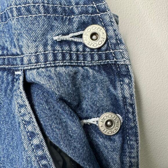 Vintage Disney Pooh & Friends Overalls Denim Jean Bib 90s Y2K Women’s Size 18 - Picture 5 of 10